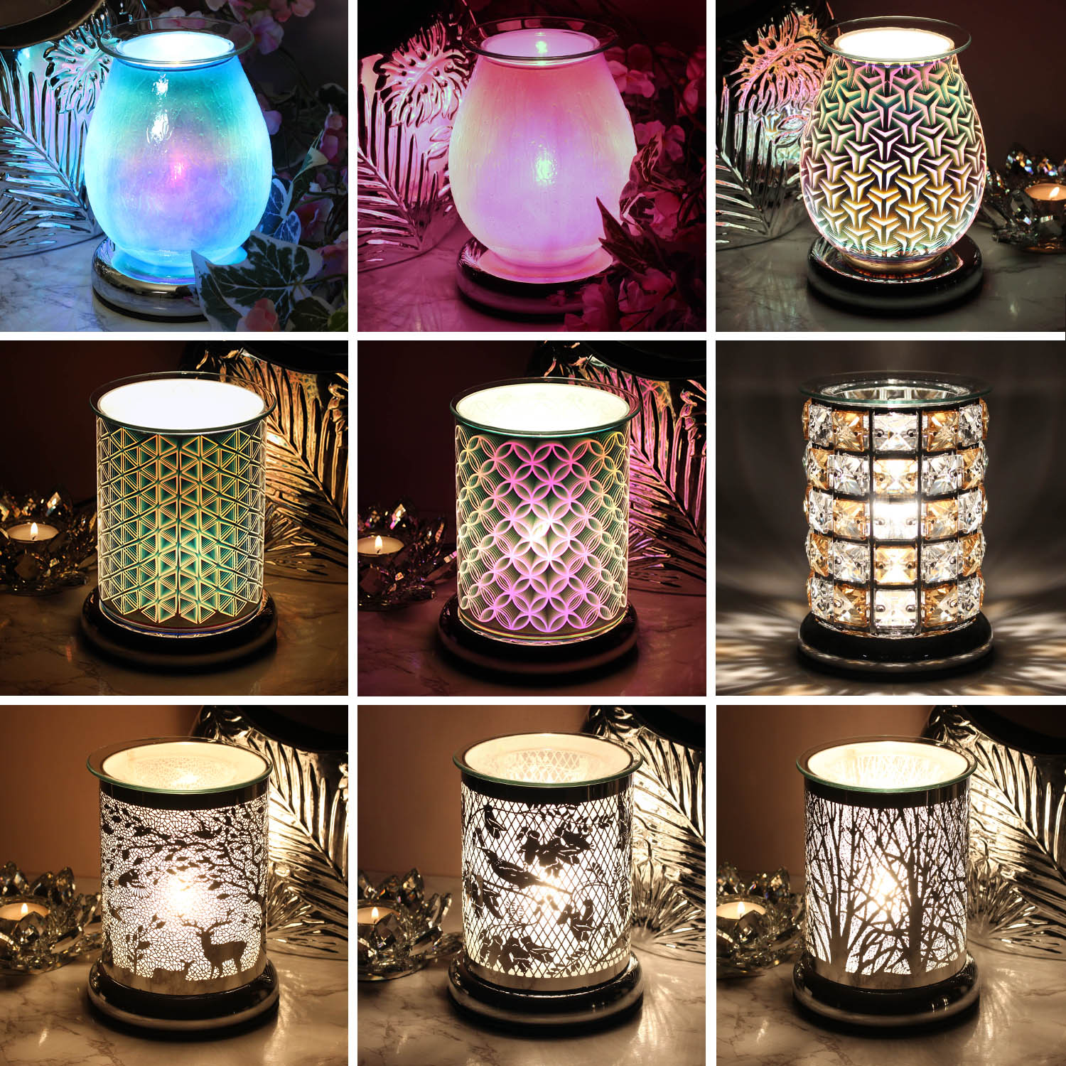 Aromatize Wax Melt Burners Aroma Scented Wax Warmer Tart Burner